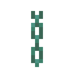 Waxed Oxidized Copper Chain · Crafting table