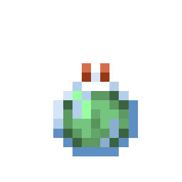 Potion of Oozing (Lingering Potion) · Brewing stand