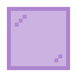 Purple Stained Glass Pane · Crafting table