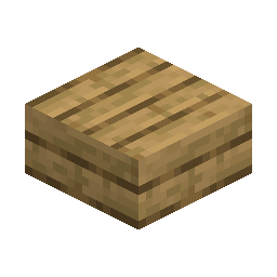 Oak Slab · Crafting table