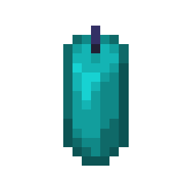 Cyan Candle · Crafting table