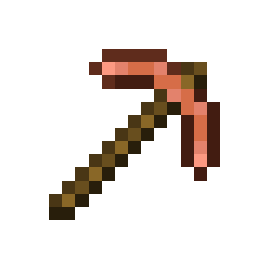 Copper Pickaxe · Crafting table