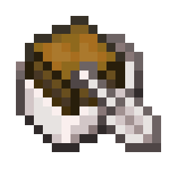 Pale Oak Boat with Chest · Crafting table