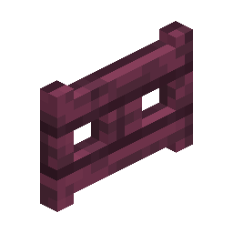 Crimson Fence Gate · Crafting table