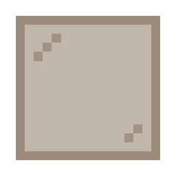 Brown Stained Glass Pane · Crafting table