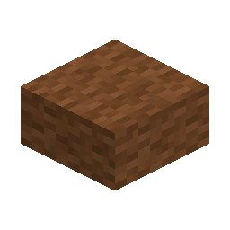 Brown Wool Slab · Crafting table