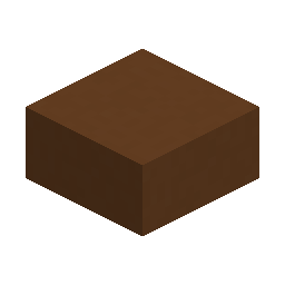 Brown Concrete Slab · Crafting table