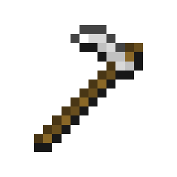 Iron Hoe · Crafting table