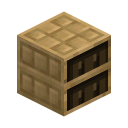 Chiseled Bookshelf · Crafting table