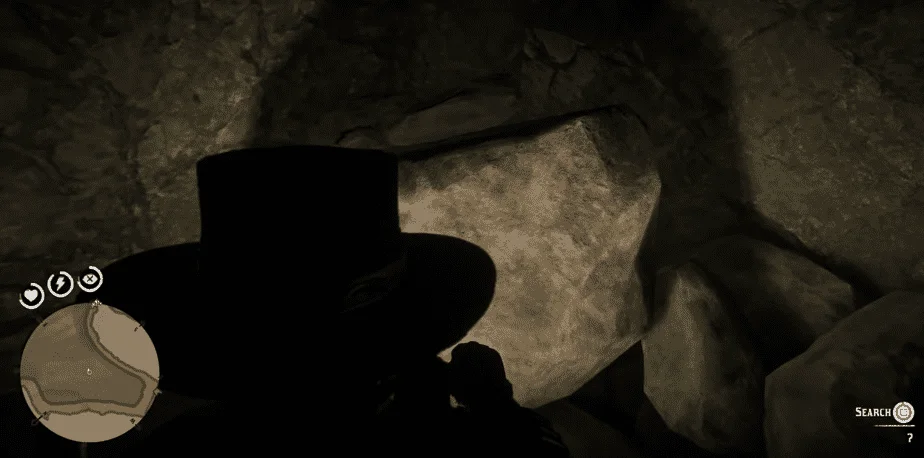 Cave behind Elysian Pool