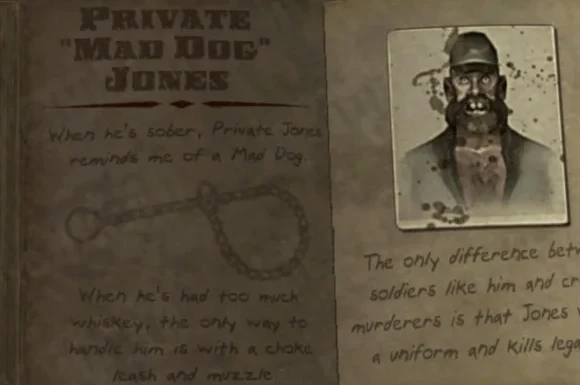 Private "Mad Dog" Jones